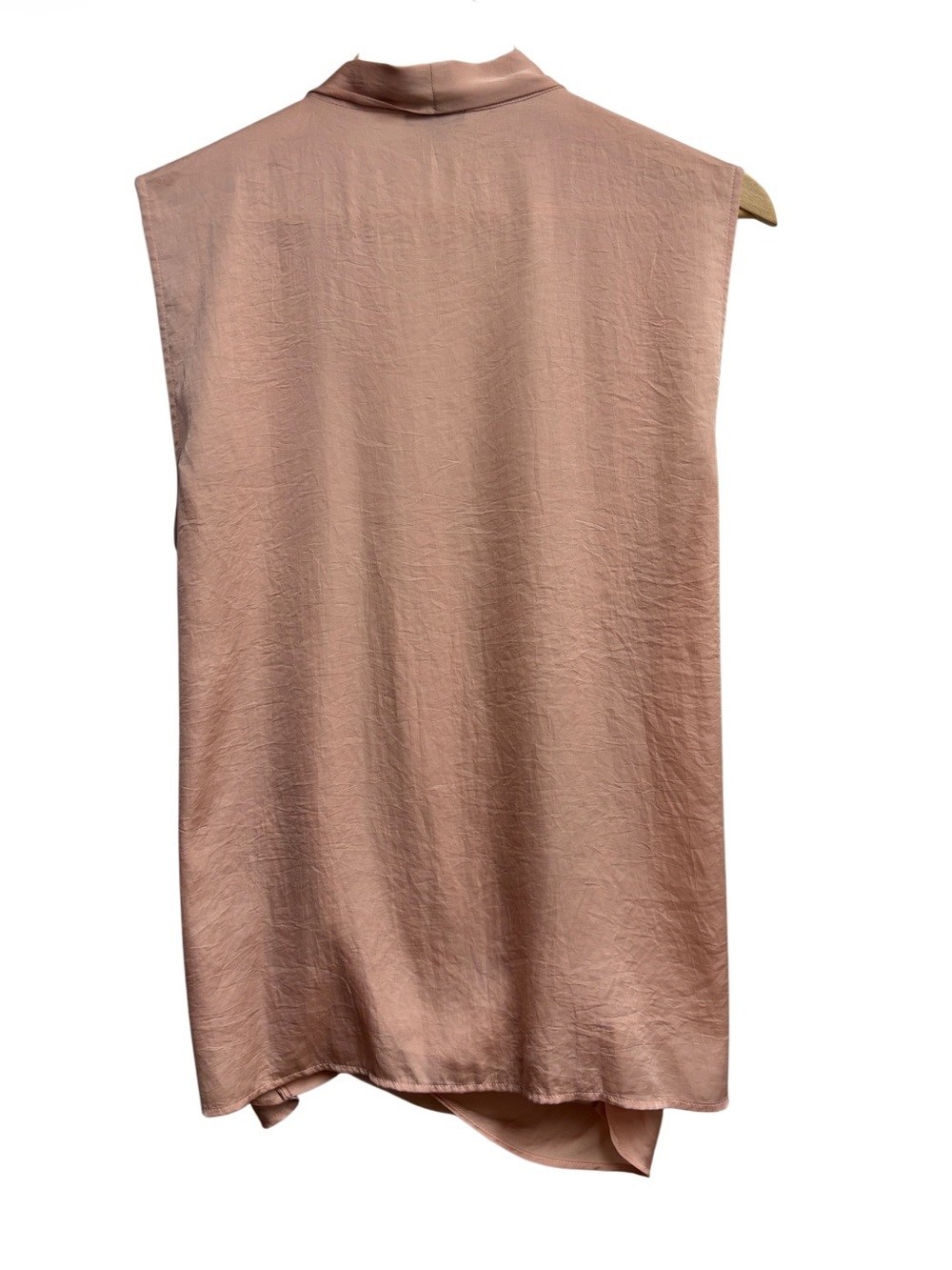 ANN TAYLOR | Blush Pink Draped Surplice Blouse | Women’s | L | GUC - Picture 6 of 6